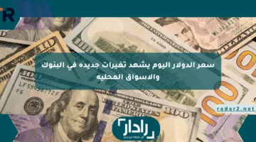 سعر الدولار اليوم يشهد تغيرات جديدة في البنوك والأسواق المحلية